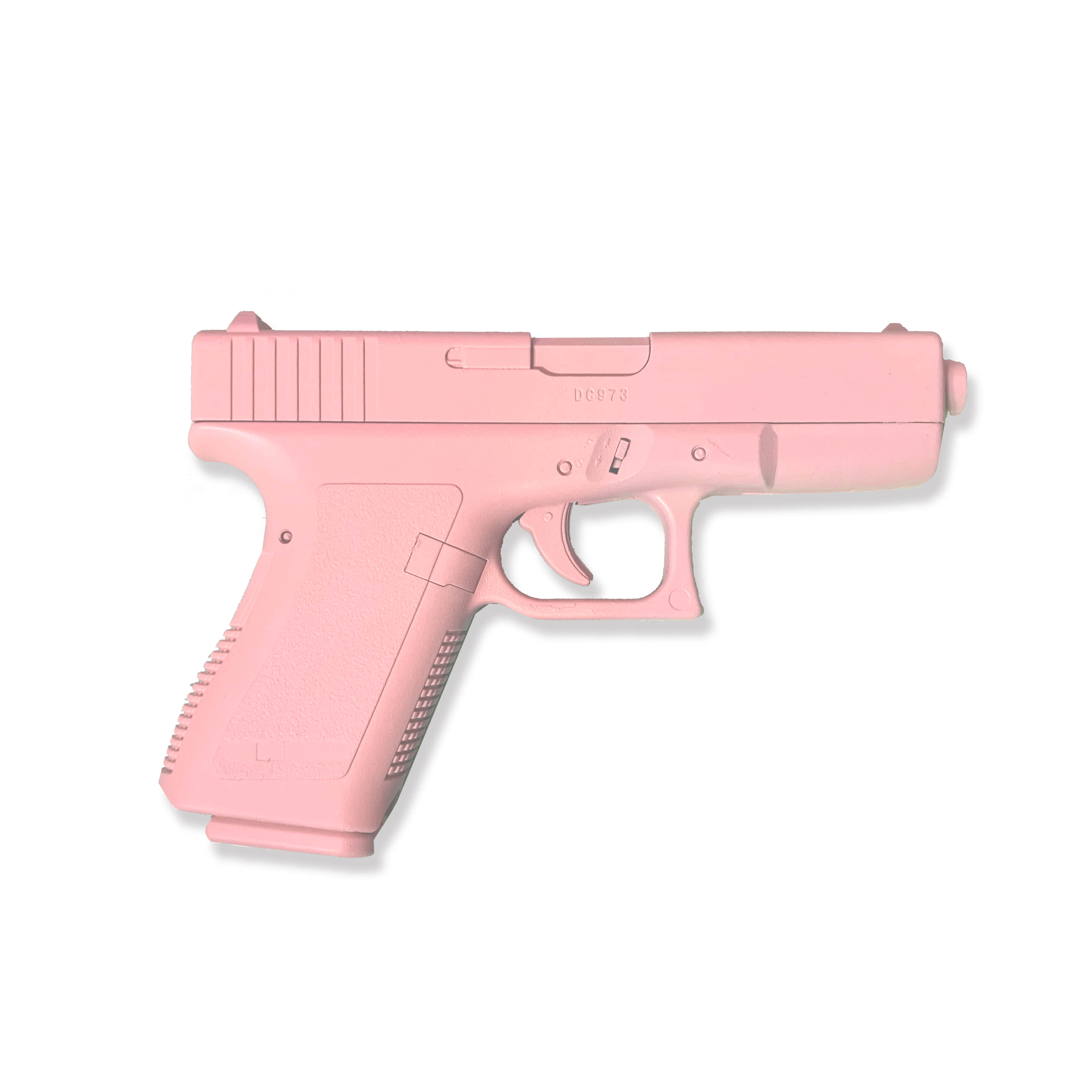 [NEWX2 제작] 핑크 총 비비탄 장난감 코스프레 이모티콘총 도색 핑크색 찰영용